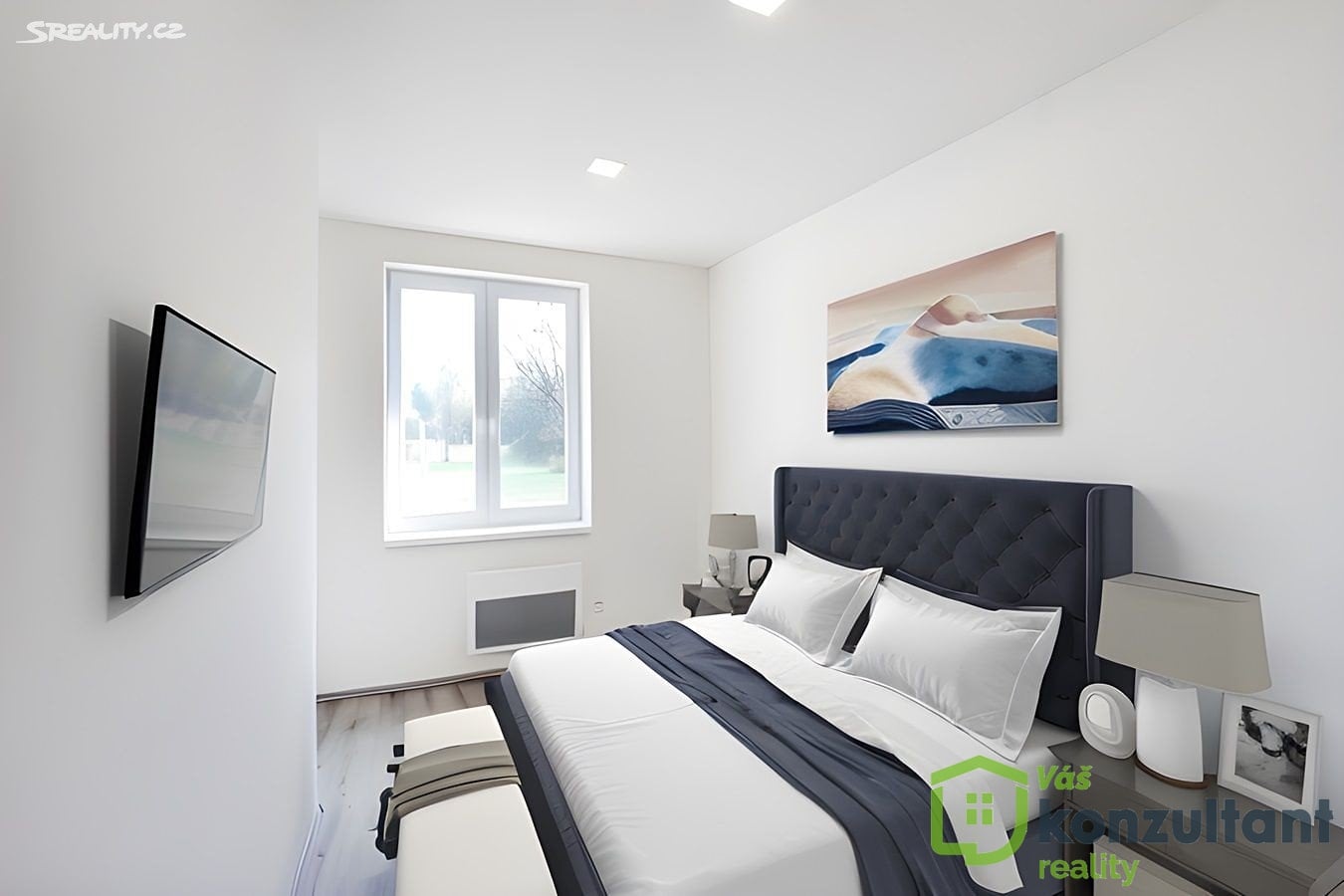 Vizualizace ložnice