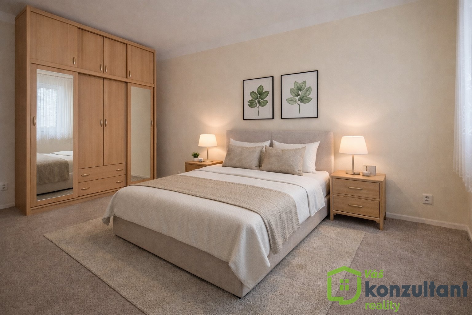 Vizualizace ložnice