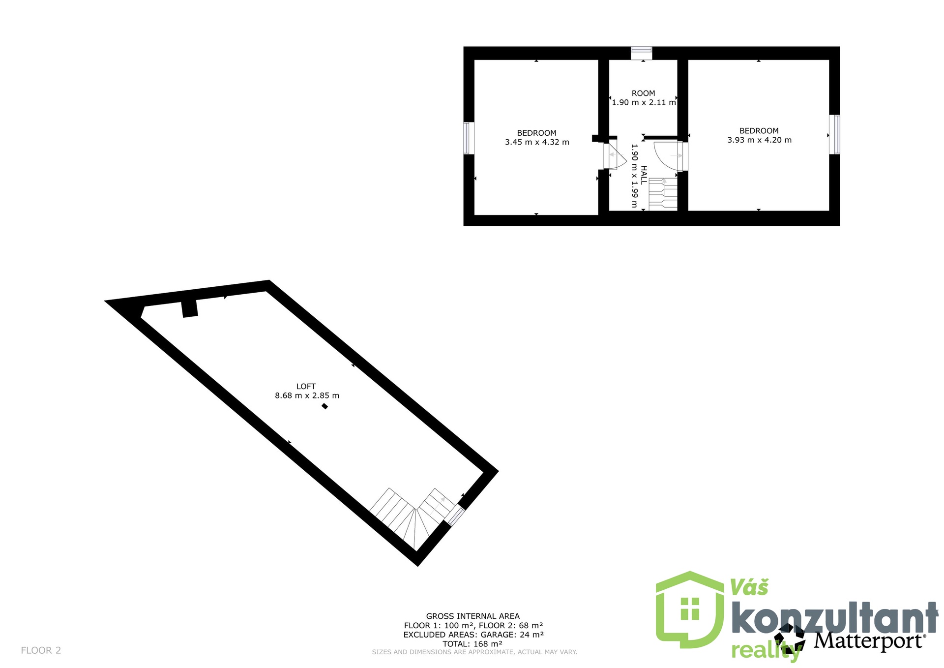 282 Vyšehrad Garaž, Přibyslav Kraj Vysočina 582 22_Floor2