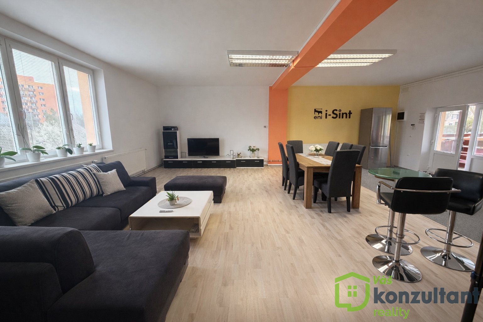 Možné využití kancelářských prostor - přízemí