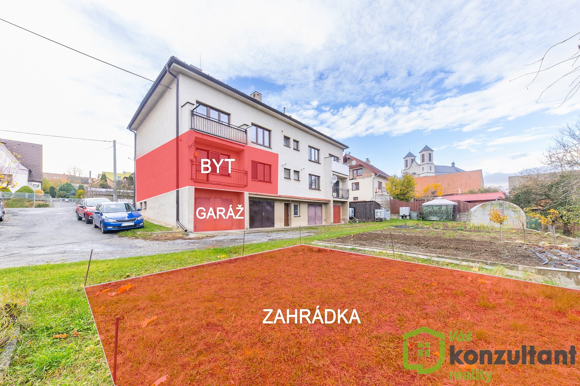 Prodej bytu 3+1 84 m², Přibyslavice