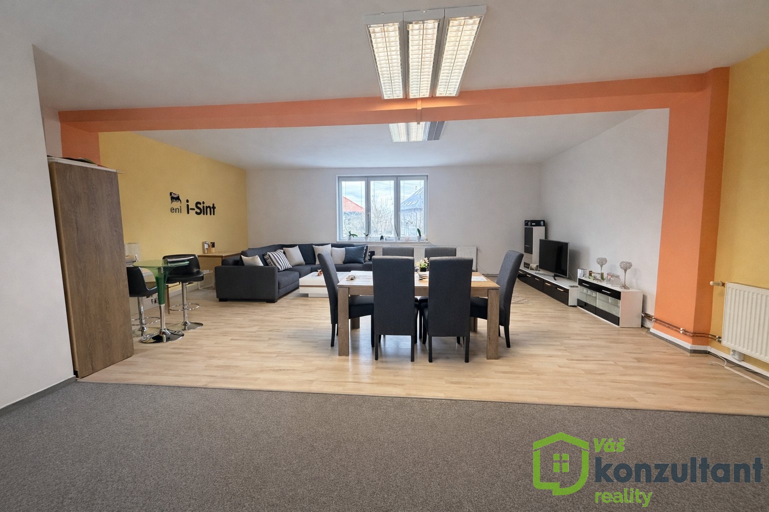 Možné využití kancelářských prostor - přízemí