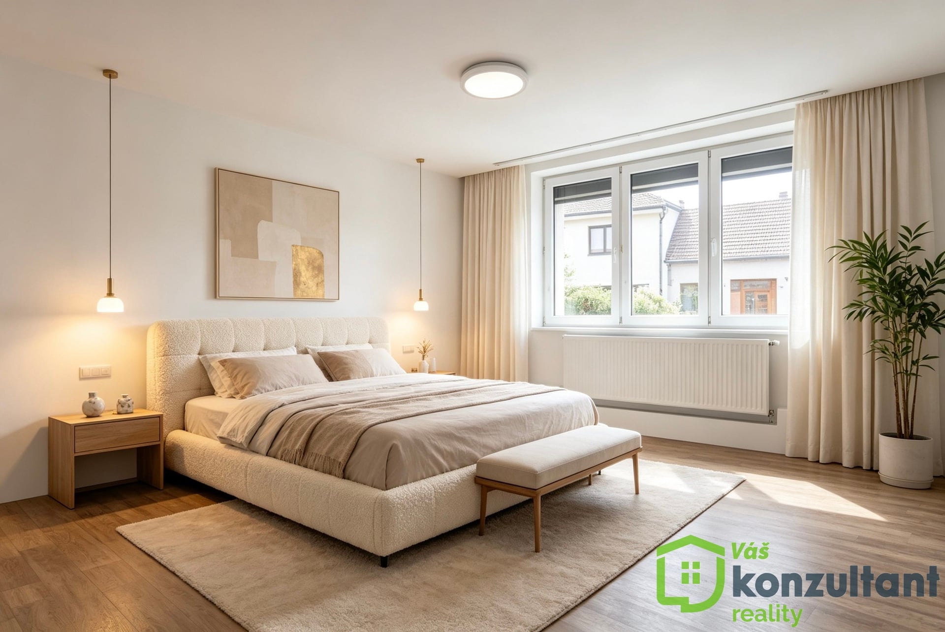 Vizualizace ložnice