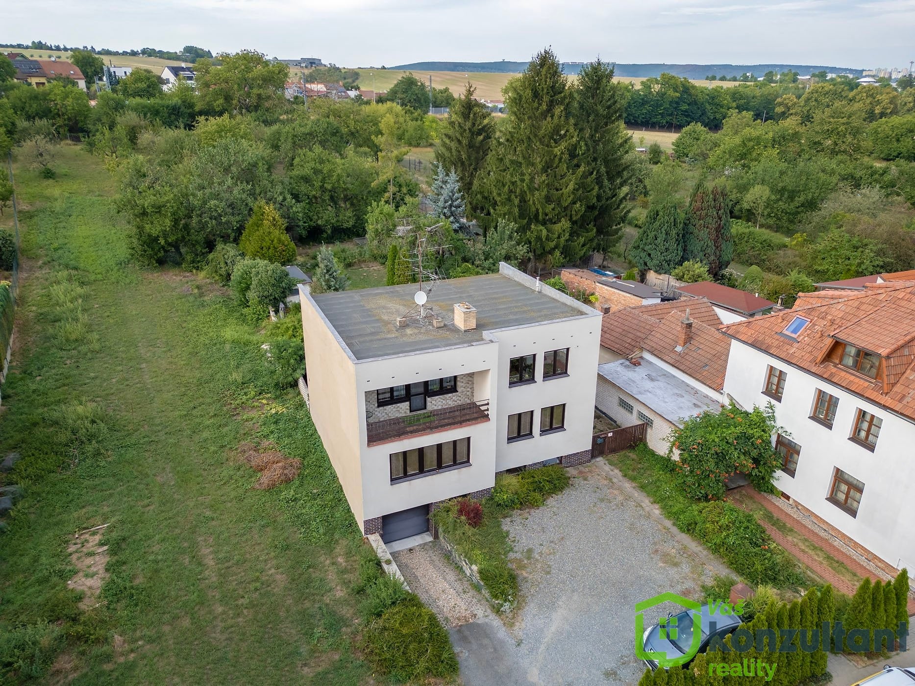 Letecký pohled