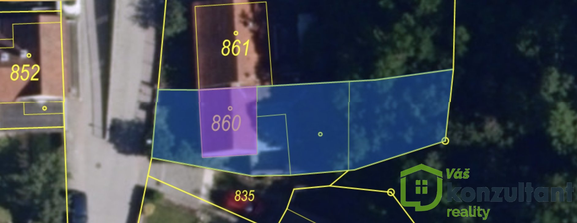katastrální mapa