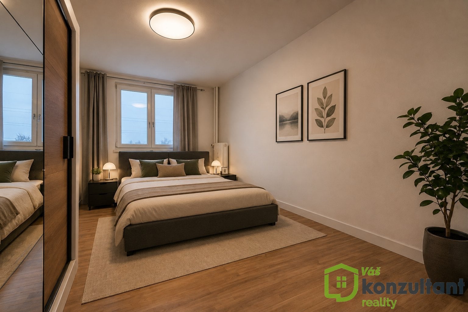 Vizualizace ložnice
