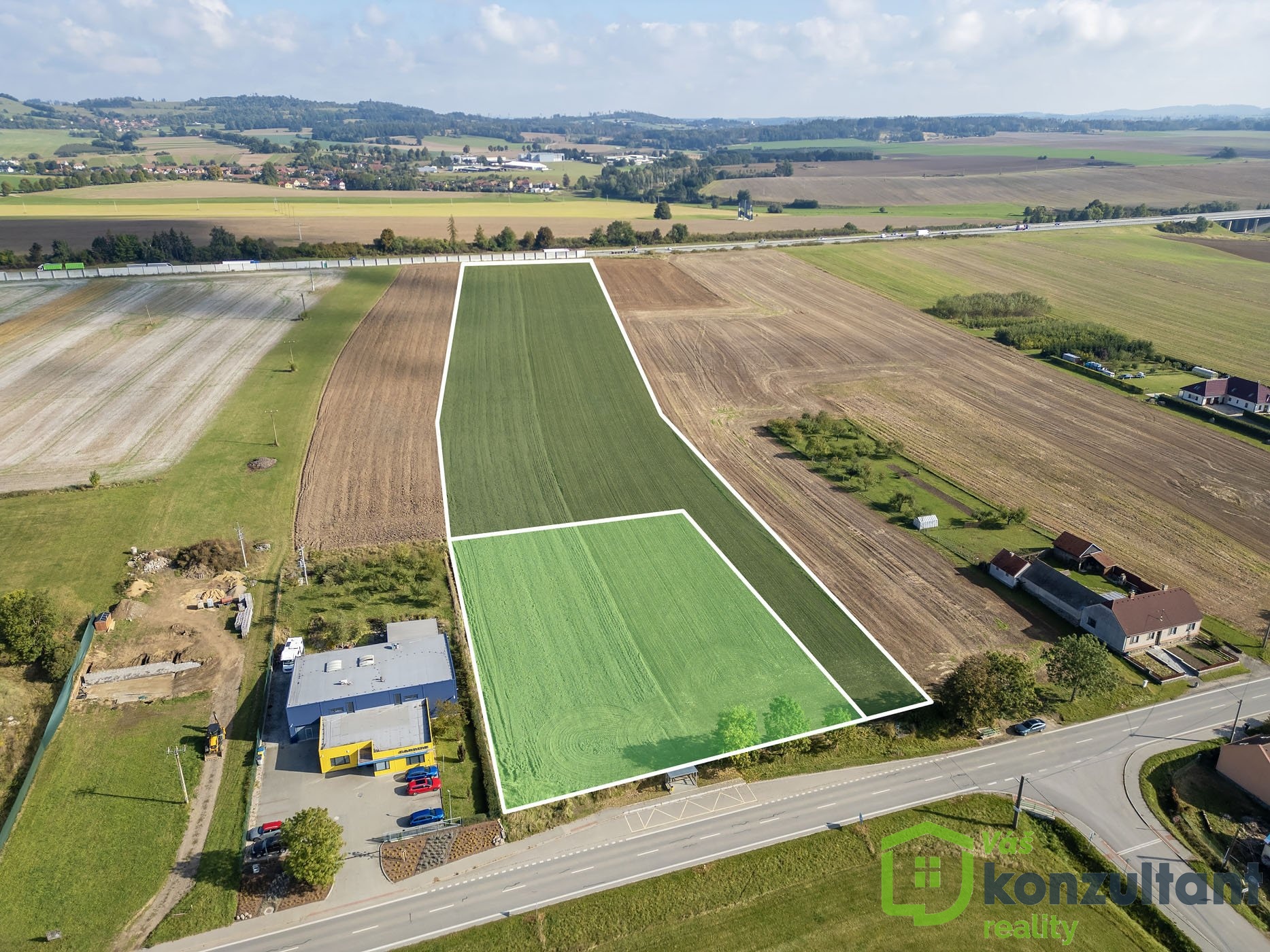 Prodej komerčního pozemku 5 000 m², Měřín