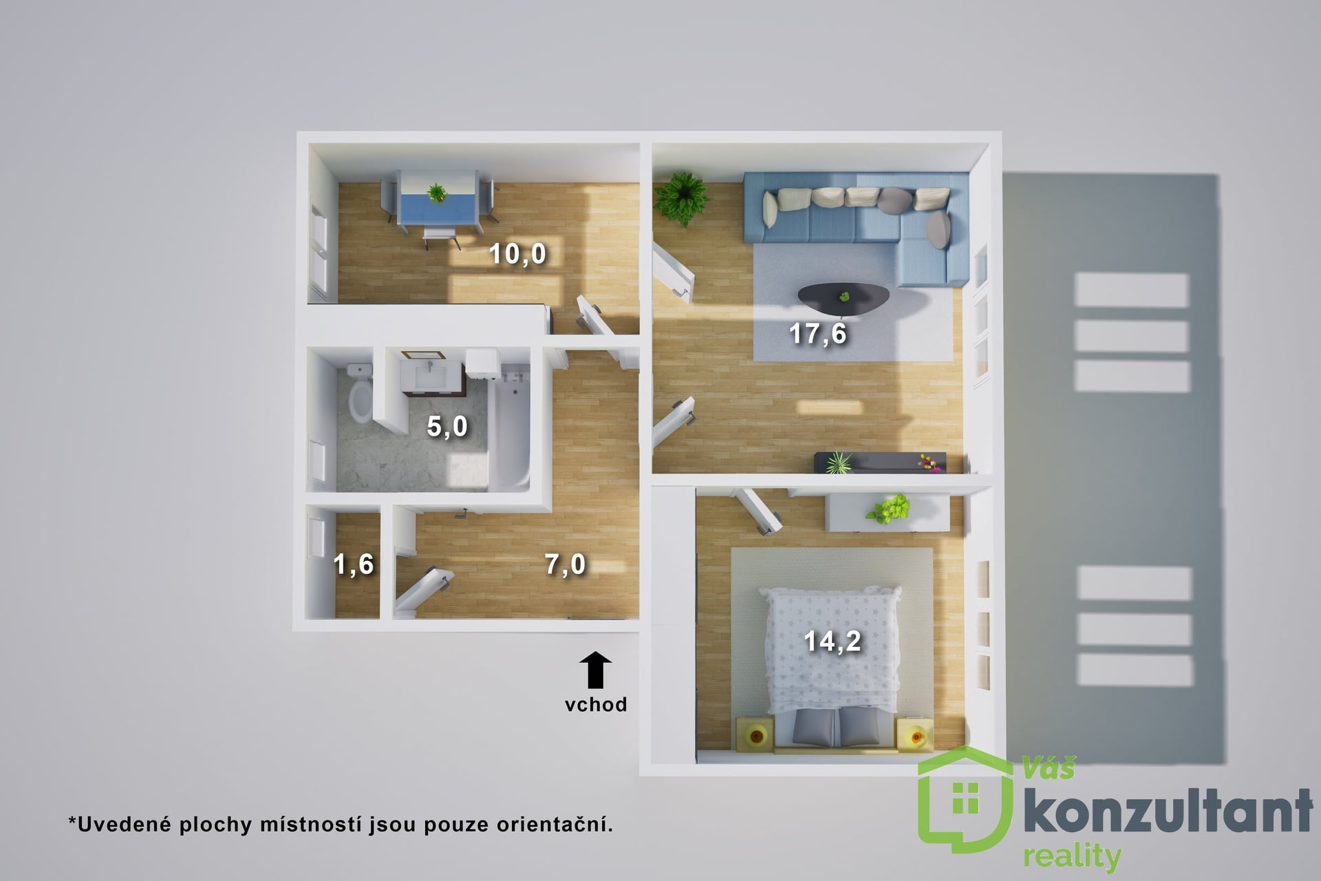 Půdorys 1-rozměry