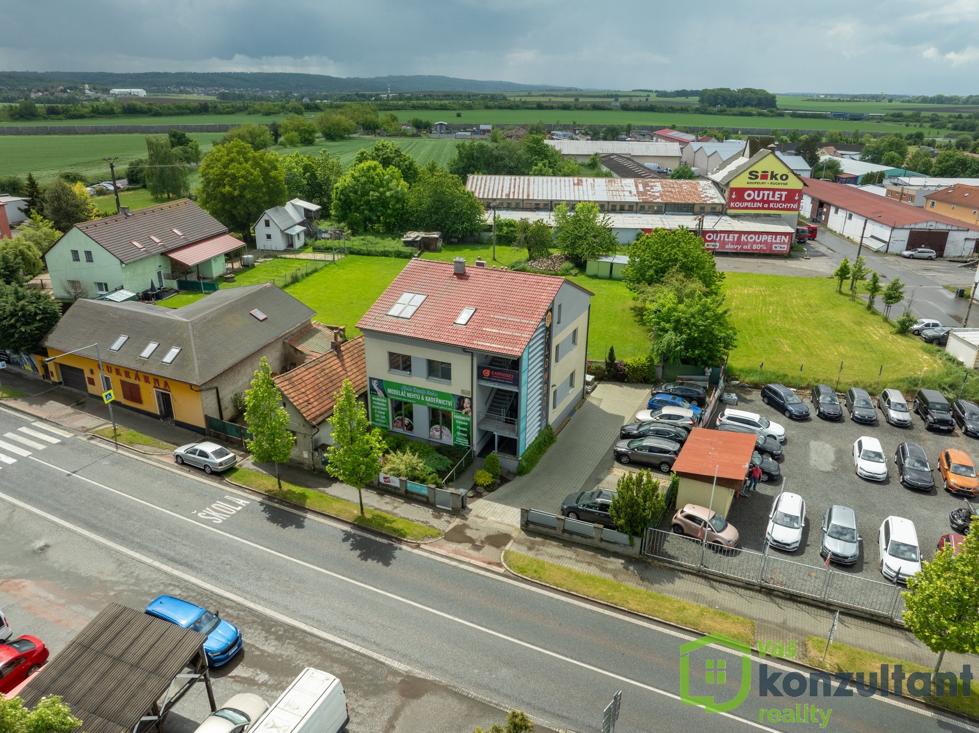 Prodej polyfunkčního domu, Budějovická, Jesenice u Prahy