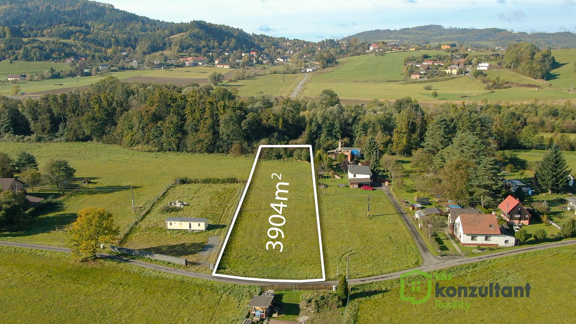 Prodej, Pozemky pro bydlení, 3904m2 - Frýdlant nad Ostravicí