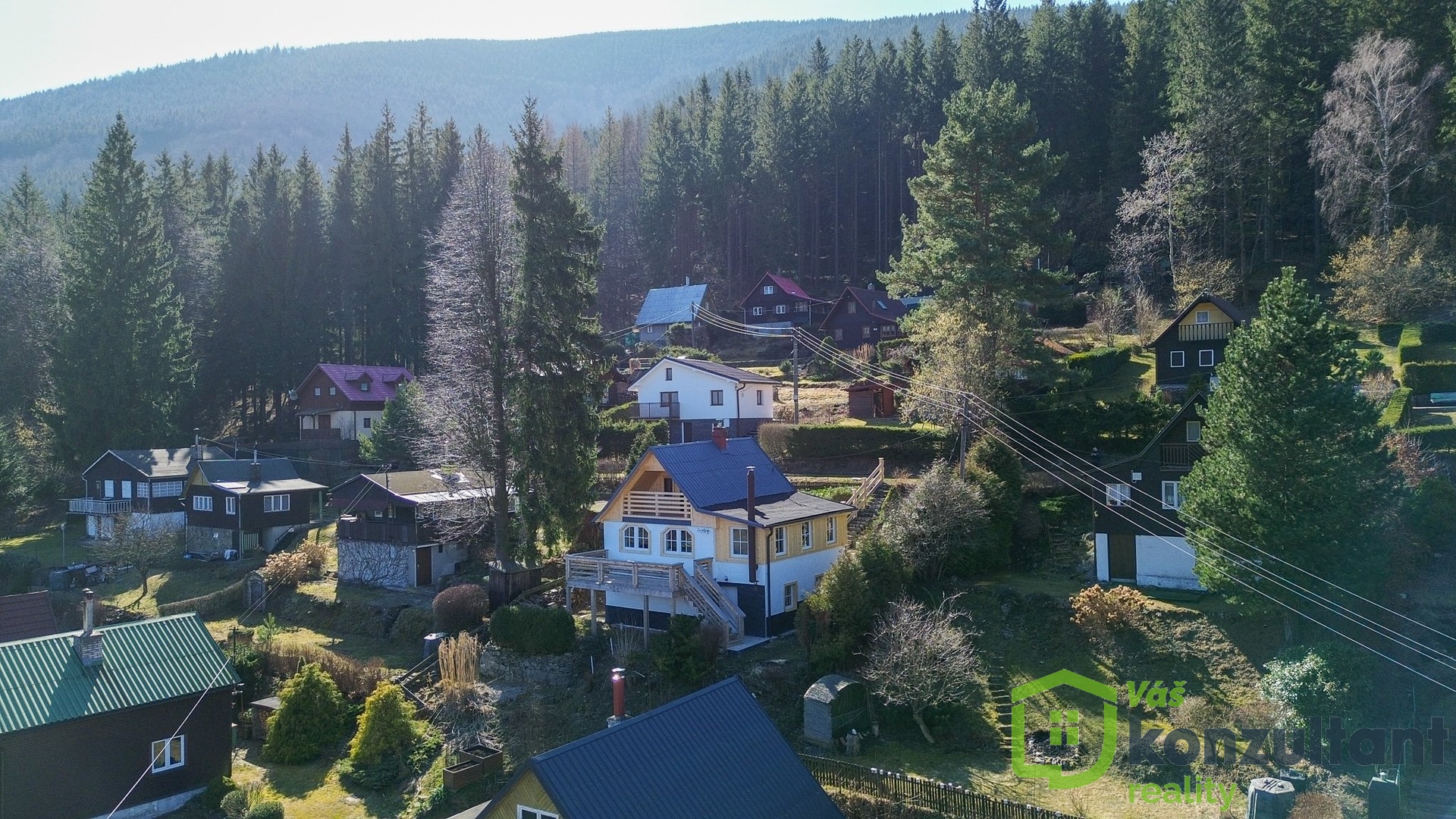 Okolí horské chaty